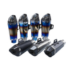 Universale 51mm Adattatore In Fibra di Carbonio AK Silenziatore di Scarico per GSXR150 R15 Duke200 Fare Clic Su CBR150R MT15 Gixxer150 250 RC200 CBR500R R3