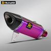 SYM Husky ADV300 Pink Выхлапная сістэма матацыкла Поўны раздзел Мадыфікацыя Нержавеючае вугляроднае валакно Матэрыялы Упакоўка скрынкі Абсалютна новая
