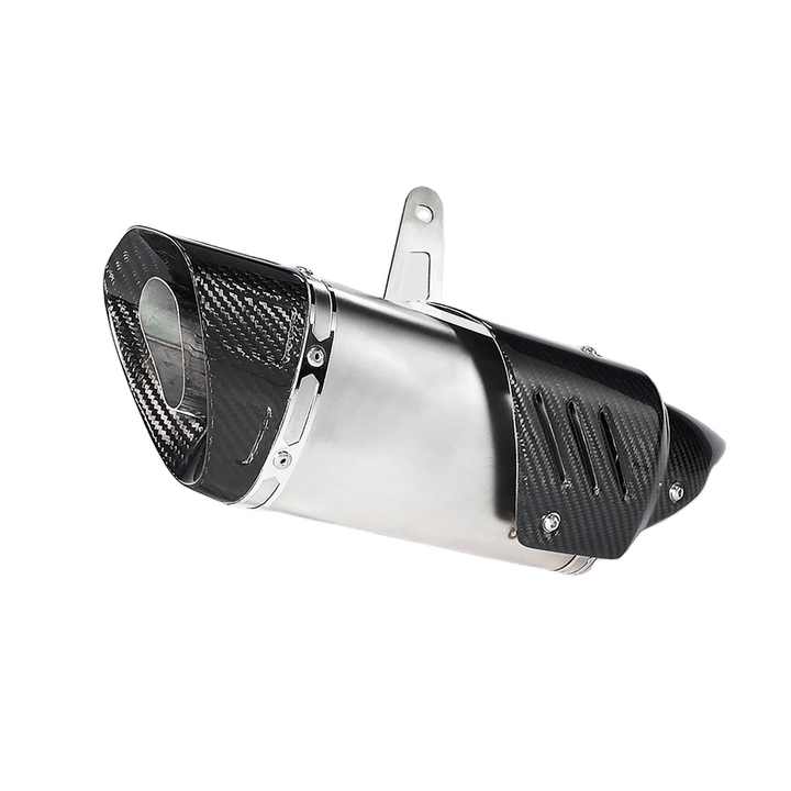 Pannello isolante in fibra di carbonio per la modifica del sistema di scarico per moto in acciaio Escape Racing per KAWASAKI Z900 Usato