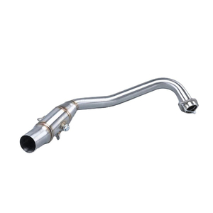 Paip Sambungan Depan Muffler Ubahsuai Keluli Tahan Karat untuk Forza 350 NSS350 2021-2022 Keadaan Baharu Sistem Ekzos Motosikal