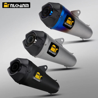 silenciador de escape de motocicleta shorty