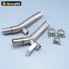 HAYABUSA GSXR1300 Silenziatore di scarico in acciaio inossidabile Mid Link Tubo in carbonio Nuovo Suzu GSX1300R per moto GSX 1300R 2008-2020