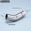 GSX-R600/750 צינור פליטה לאופנוע פלדה 51MM צינור נירוסטה מתחבר חדש לסוזוקי GSXR 600 750 K11 2011-2015