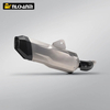 新しいヤマハ T700 Tenere700 AK マフラー排気システム修正されたカーボンカバーテールパイプ直接交換オリジナルエキゾースト