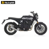GAOKIN GK500 Neue Modifikation der Motorrad-Auspuffanlage mit Mittelrohr und Arrow-Schalld&auml;mpfer