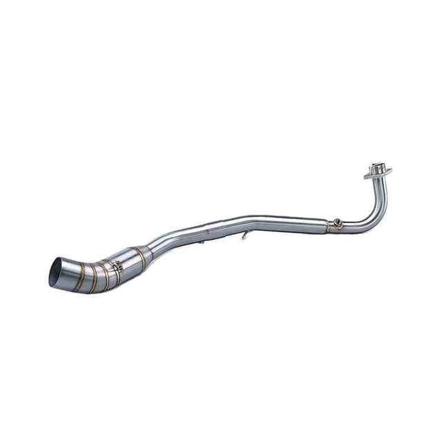 Kawasaki Z125 2012-16 Motorfiets Uitlaat Escape Modification 51mm Interface Connect Demper Vlekvrye staal Koolstofvesel
