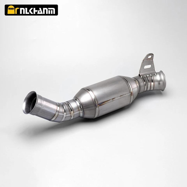 Nuovo per KTM DUKE 690 Mid Decat Tubo Motor Bike Tubo di scarico catalizzatore per modelli 2012-2017