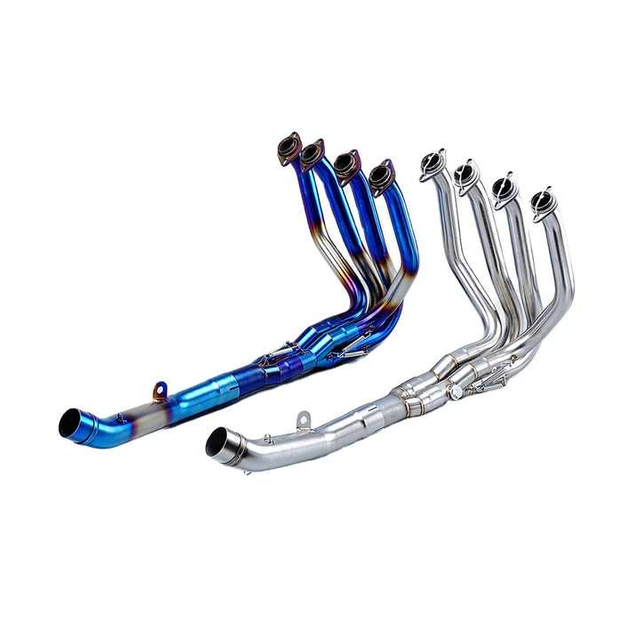 Kawasak Z750 Z800 Εξάτμιση Πλήρες Σύστημα Racing Slip Σωλήνας από ανοξείδωτο ατσάλι 51mm Νέος σιγαστήρας μοτοσυκλέτας μπροστινός μεσαίος σωλήνας