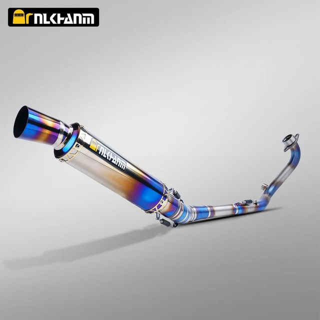 Yama Y15ZR NlkHanm Titanium Alloy Повний розділ вихлопної системи Нова умова Модифікація глушника мотоцикла