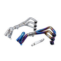 51มม.ดัดแปลงสแตนเลสSlip-Onด้านหน้าท่อไอเสียสำหรับYama MT09 FZ-09 XSR900 2014-2020 Fullระบบรถจักรยานยนต์ท่อไอเสียใหม่