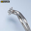 Новая мадыфікацыя выхлапу гоначнага матацыкла Escape Front Middle Link Pipe Slip для Kawasaki Ninja 250 Ninja 300 2008-2017 гадоў