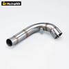 CBR600RR F5 2005-2019 syst&egrave;me d'&eacute;chappement de moto &agrave; enfiler en acier inoxydable nouveau silencieux modifi&eacute; Tube de tuyau de liaison centrale en bo&icirc;te