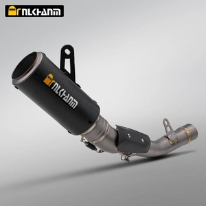 ZX6R m&oacute;torhj&oacute;l &uacute;tbl&aacute;sturskerfi Breyting fyrir SC Project Full Titanium Alloy 2024-2025 Kawasaki ZX6R ZX-6R koltrefjabox