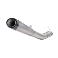 Til Zx10r ZX-10R Motorcykel Udst&oslash;dning Modificeret Titanium Legering Integreret Mellemhale Carbon Tip Lydpotte Tilslut Original