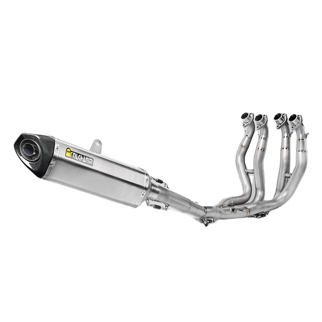 NlkHanm Full Hợp Kim Titan Hệ Thống Xả Xe M&aacute;y Sửa Đổi Ho&agrave;n To&agrave;n Suzuki Hayabusa GSX1300 GSX1300R Hộp Giảm Thanh Carbon