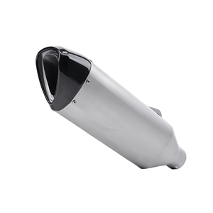 Modhn&uacute; C&oacute;ras Sceite Gluaisrothar 60mm AK Muffler &Eacute;alaithe Cl&uacute;dach Sn&aacute;ith&iacute;n Carb&oacute;in do BMW S1000R S1000RR