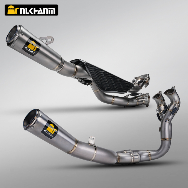 Proejct titanium volledige uitlaatstelsel met S1-GP titanium uitlaat vir Ducati Panigale V4 Streetfighter V4 SP PANIGALE V4 V4 S