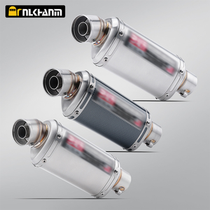 Univerz&aacute;ln&iacute; 51mm motocyklov&yacute; tlumič v&yacute;fuku Yoshimura 175Long Escape Carbon Fiber Er6n Sv650 R1 Cb650f Cb1000r Cbr250r F850 Z900