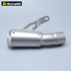 Escape de linha de corrida de desempenho AK para motocicletas BMW S1000R S1000RR 2019-2023 Silenciador de localiza&ccedil;&atilde;o original