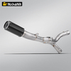Project CR-T Titanium Alloy Racing SC Ispušni slip on Line za YAMAHA YZF R1 MT10 2015-2024