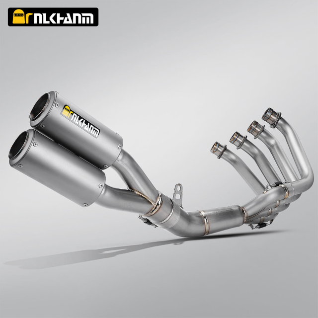 ລະບົບລະບາຍອາກາດລົດຈັກ CBR650 CB650 Full Section Titanium Alloy Modification for CBR650 CB650 2014-2024