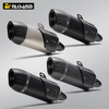 51 mm Motorrad-Auspuffanlage Dual Escape Outlet AK Modifizierte Schalld&auml;mpfer-Isolierplatte R1250GS Z900 DL1050 Neue Boxverpackung