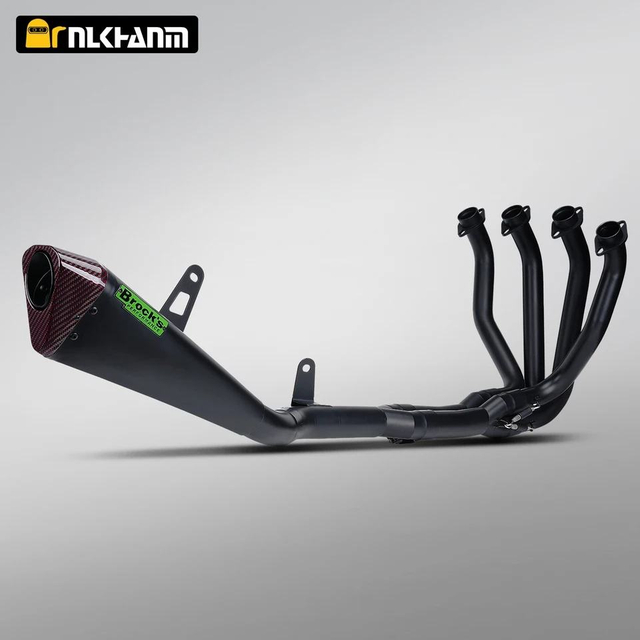 BROCK Z900 Black Knight Поўная секцыя Мадыфікацыя выхлапной сістэмы матацыкла Новая ўмова для Kawasa Z900 2017-2025 гг.