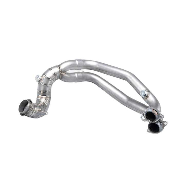 MotoConnect หลอดดัดแปลง Muffler DB Killer Titanium Alloy รถจักรยานยนต์ท่อไอเสียท่อกลาง Escape สำหรับ 790 890 CFMOTO800MK 800MT