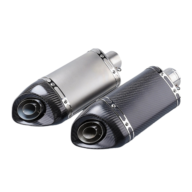 motorfiets uitlaatpyp knaldemper 60mm