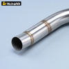 CBR600RR F5 2005-2019 syst&egrave;me d'&eacute;chappement de moto &agrave; enfiler en acier inoxydable nouveau silencieux modifi&eacute; Tube de tuyau de liaison centrale en bo&icirc;te