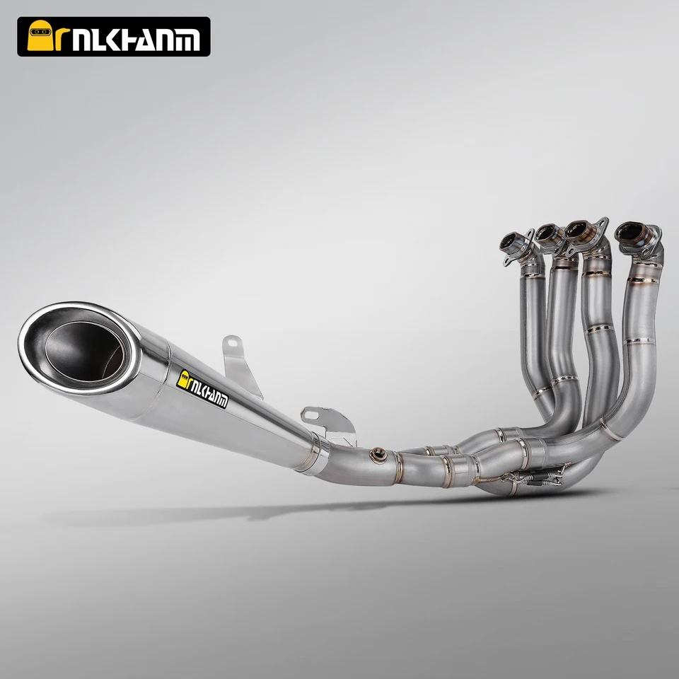 Celosekčn&iacute; v&yacute;fukov&yacute; syst&eacute;m NlkHanm Titanium Alloy pro motocykly Ninja H2 H2R 2015-2025 Stav Nov&aacute; krabice zabalen&aacute;