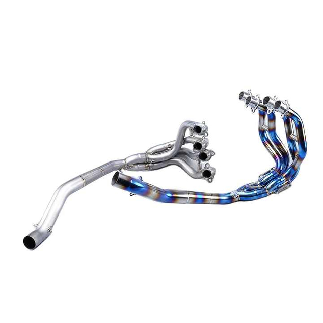 2020-2023 Kawasaki Ninja ZX-25R ZX25R ទីតាញ៉ូម Alloy Motorcycle Exhaust System Full 51mm Adapter New Modified Front Middle Link