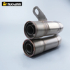 NK650 Kawasaki Ninja250 Ninja350 Silenziatore Dual Escape su misura Nuovo sistema di scarico moto in acciaio inossidabile Modifica