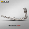Triumph660 2021-2024 Silenciadores de carbono modificados do sistema de escapamento de motocicleta de se&ccedil;&atilde;o completa