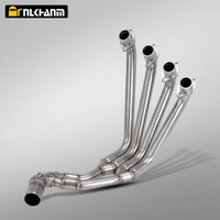 ท่อไอเสียรถจักรยานยนต์สแตนเลสแบบเต็มส่วนสำหรับ CBR650/CB650F/CR650R 2014-2023 สภาพมือสอง CBR650F ผ้าพันคอ