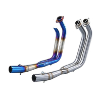 Leo TOC Мадыфікаваны глушыцель пярэдняй трубы DB Killer для Kawasaki Vulcan S650 650s 650 S VN650 Pit Bike Новы выхлап матацыкла