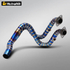 pro CFMOTO 400/650NK Titanium Alloy Exhaust System New Condition Motorcycle Muffler Front Section Steel for CFMOTO 400NK 650NK