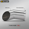 Silenziatore in acciaio inossidabile Superduke1290 1390 Modifica del sistema di scarico per moto personalizzato in nuove condizioni