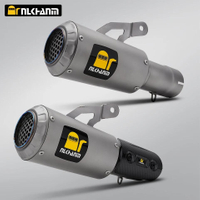 Глушыцель AK Мадыфікацыя выхлапной сістэмы з тытанавага сплаву для матацыклаў S1000R 2021-2025 і S1000RR 2019-2023 вугляродны матэрыял