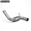 Накладная трубка з нержавеючай сталі для матацыклаў Duke RC125 250 390 Duke390 RC390 2017-2021 гг. Новая выхлапная труба з мадыфікацыяй сярэдняй сувязі