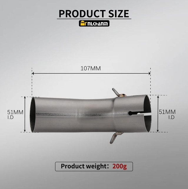 Mới Hợp Kim Titan Chuyển Đổi Giữa Li&ecirc;n Kết Ống cho ZX4R Xe M&aacute;y Hệ Thống Xả Sửa Đổi Điều Kiện Th&eacute;p Mới Bộ Giảm Thanh Hộp