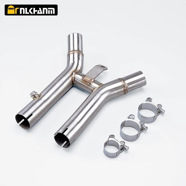 HAYABUSA GSXR1300 Steel Muffler Exhaust Mid Link Pipe Carbon New Suzu GSX1300R pro 2008-2020 GSX 1300R Motorcycles