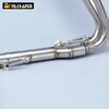 Новая мадыфікацыя выхлапу гоначнага матацыкла Escape Front Middle Link Pipe Slip для Kawasaki Ninja 250 Ninja 300 2008-2017 гадоў