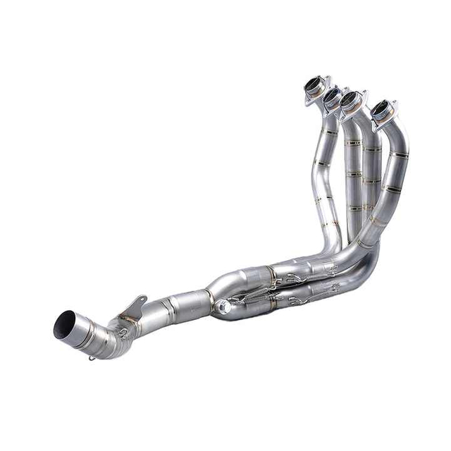 Kawasaki Z1000 2010-21 Тытанавы сплав Escape Slip Tube 51 мм Інтэрфейс Пярэдняя выхлапная сістэма матацыкла Выхлапная сістэма матацыкла