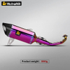 SYM Husky ADV300 Pink Выхлапная сістэма матацыкла Поўны раздзел Мадыфікацыя Нержавеючае вугляроднае валакно Матэрыялы Упакоўка скрынкі Абсалютна новая