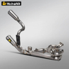 Per SuperDuke 1290/1390 Modifica del sistema di scarico in lega di titanio Nuovo acciaio completo da 51 mm per moto KTM SuperDuke 1290 1390