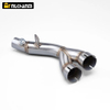 Tlumič v&yacute;fuku z nerezov&eacute; oceli pro Yama R6 YZF R6 2006-2021 Nov&aacute; trubka tlumiče v&yacute;fuku 51 mm se středn&iacute;m potrub&iacute;m pro motocykly