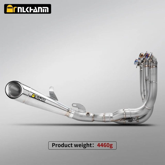Sistem de evacuare cu secțiune completă din aliaj de titan NlkHanm pentru motociclete Ninja H2 H2R 2015-2025 Stare Nouă Ambalare