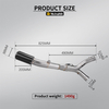 Project CR-T Titanium Alloy Racing SC Ispušni slip on Line za YAMAHA YZF R1 MT10 2015-2024
