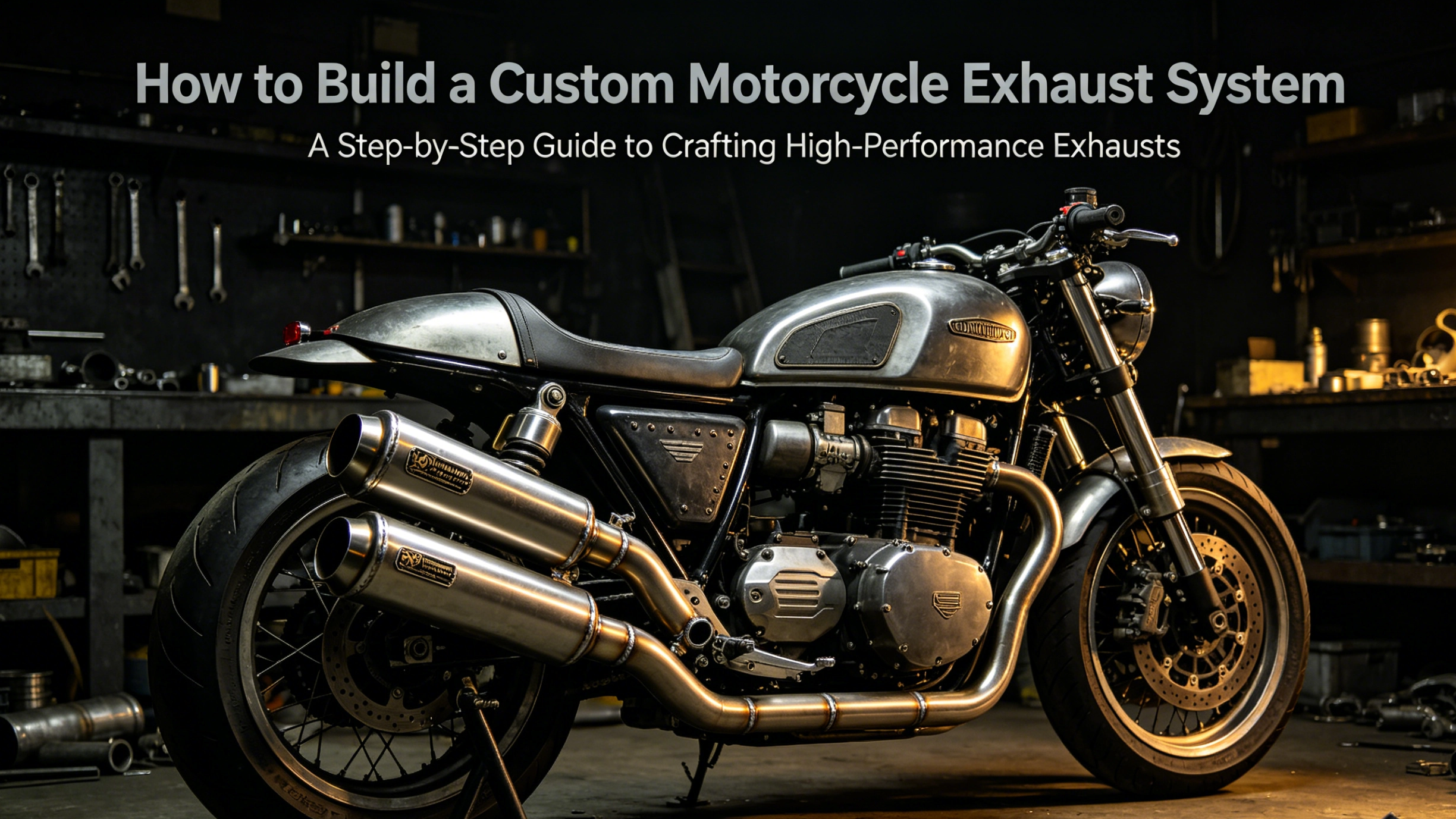 Quam aedificare Custom Motorcycle Exhaurienda Ratio